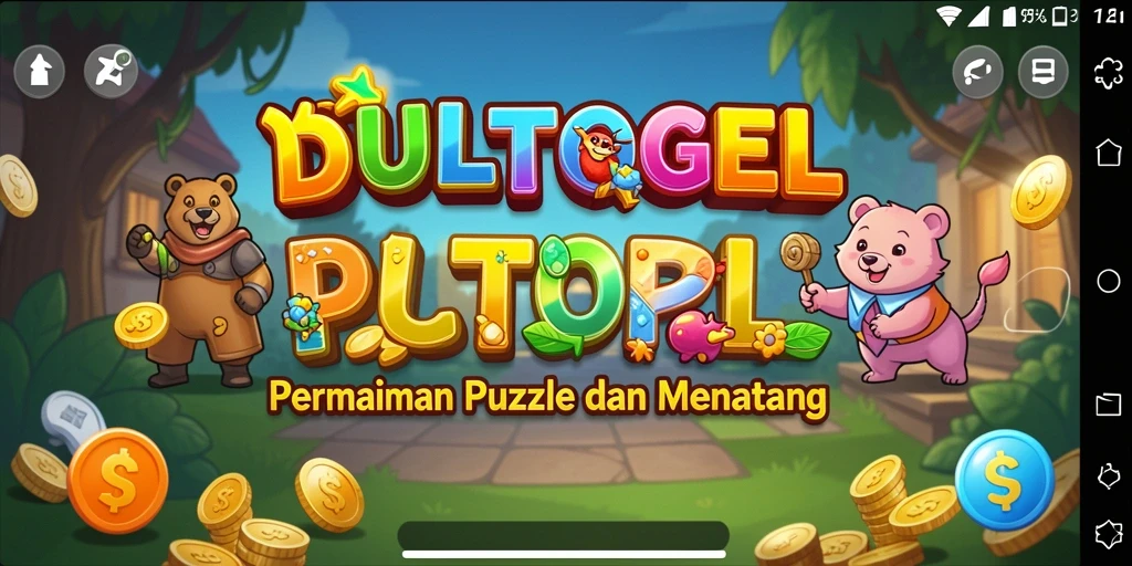 Screenshot DULTOGEL menampilkan gameplay puzzle yang menarik dan menantang.