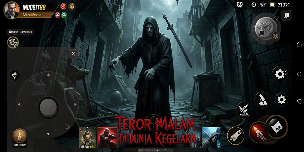 Gameplay menyeramkan dalam INDOBIT88 yang menguji keberanian Anda.