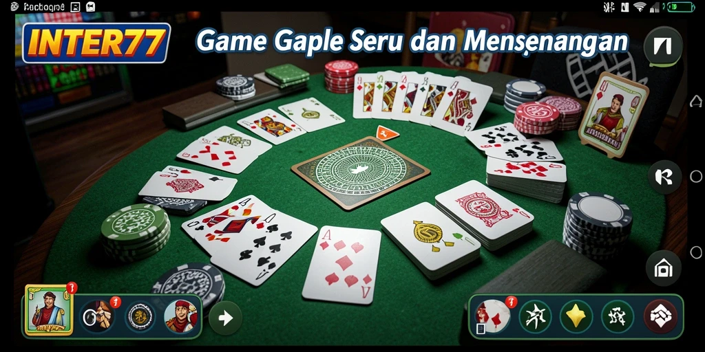 Gameplay seru Gaple di INTER77, tantangan seru menunggu!