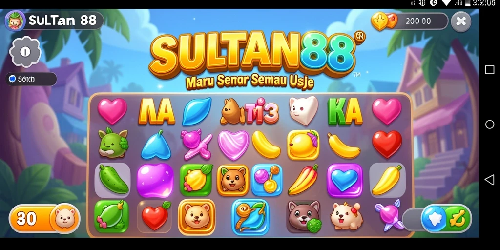 Tampilan gameplay SULTAN88 yang seru dan menantang.