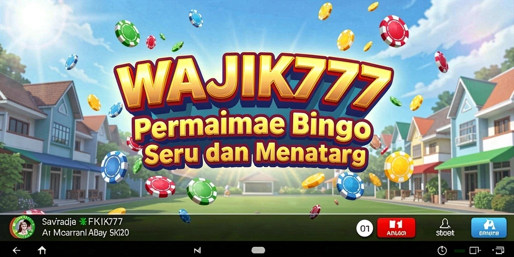 Tampilan gameplay seru di WAJIK777 saat bermain Bingo.