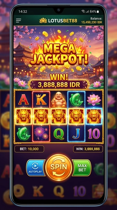 Fitur unik dari aplikasi lotusbet88 terlihat jelas di screenshot ini.